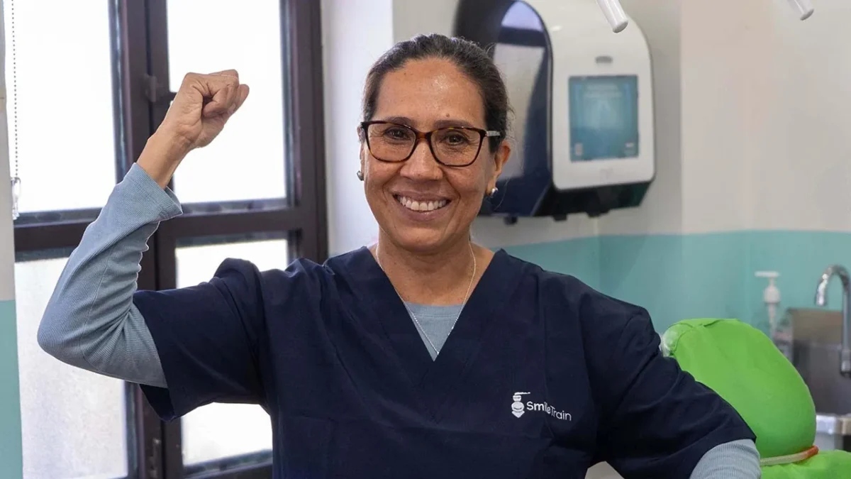 Dr. Brosly Velazquez in her clinic