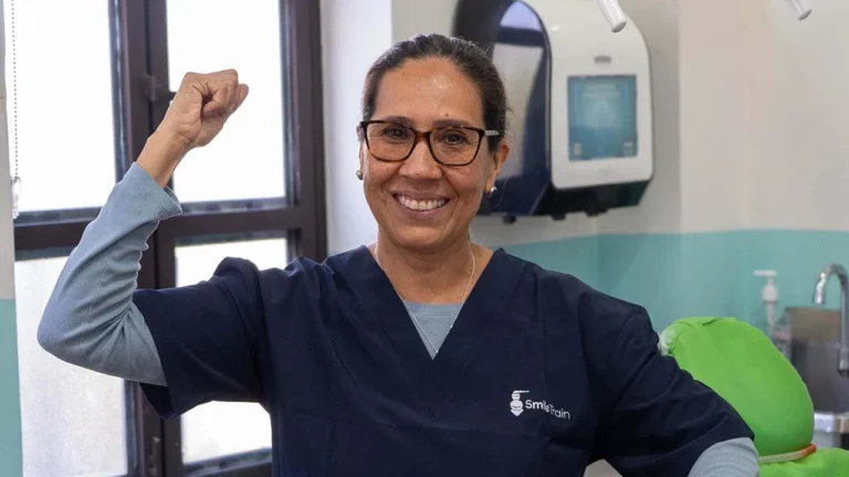 Dr. Brosly Velazquez in her clinic